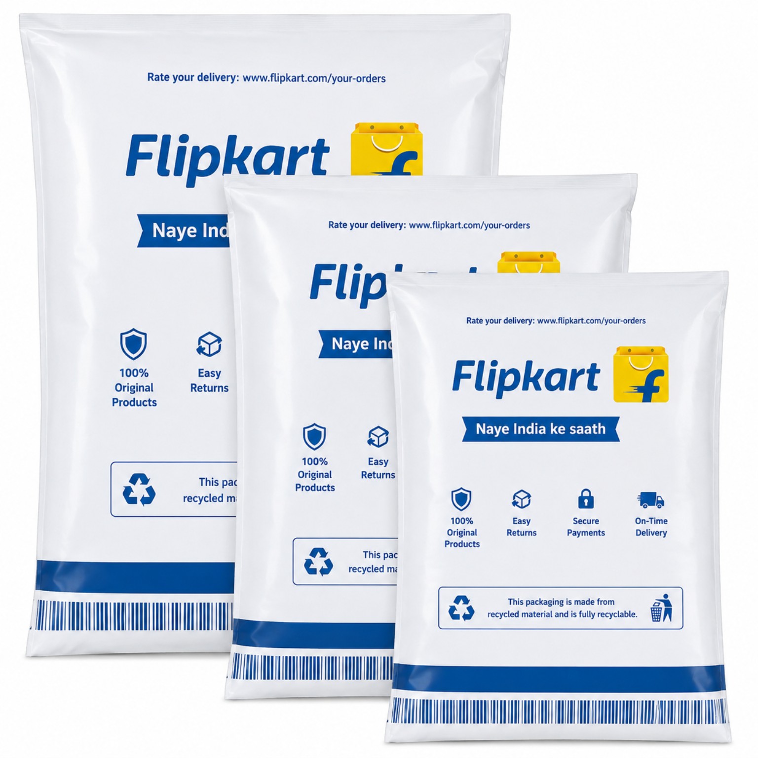 Flipkart packaging covers